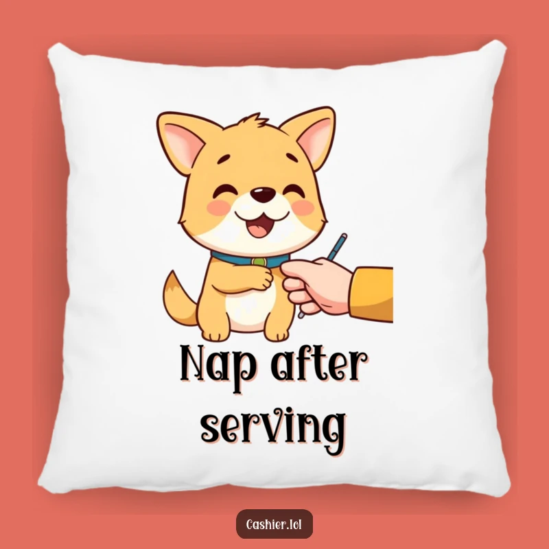 Funny Dog Comfort Pillow - Accent Your Space With Smiles